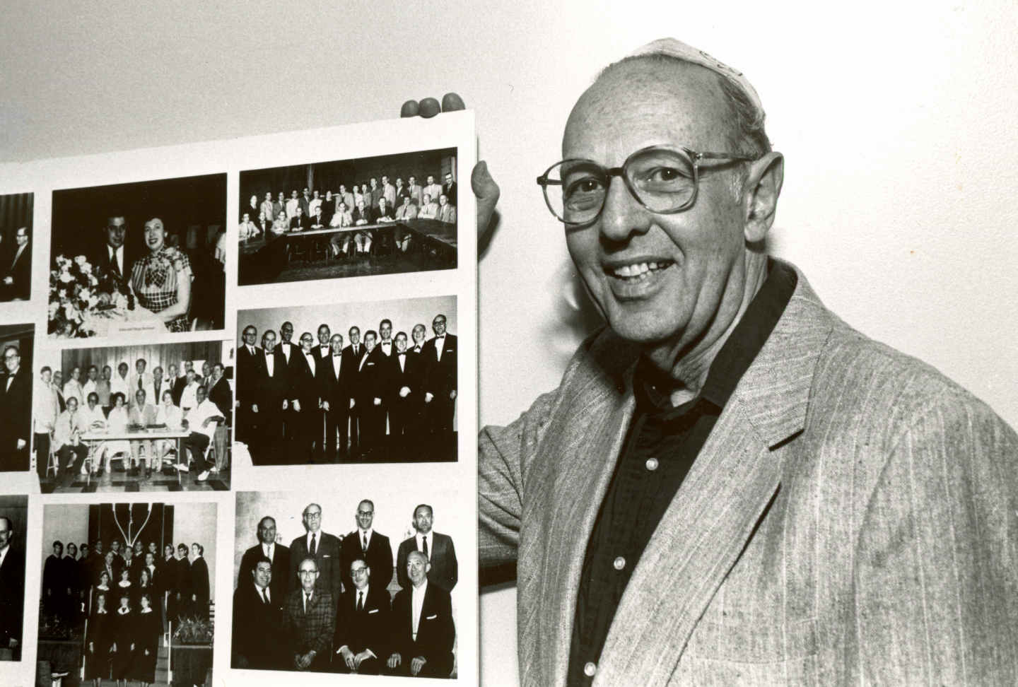 Jerry Nathans presenting historical information