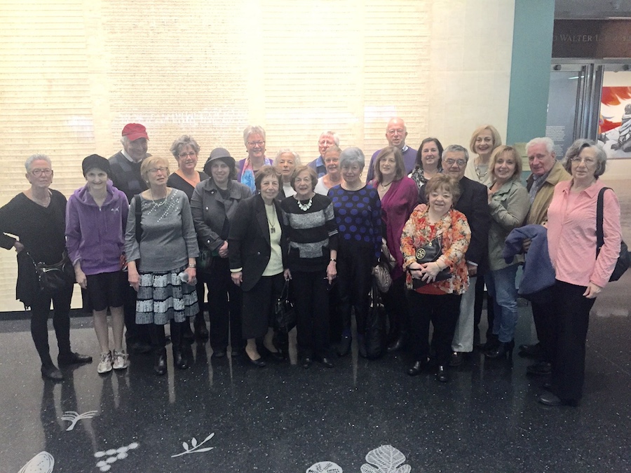 JHS Staff, Officers, Board Members and Volunteers on a visit