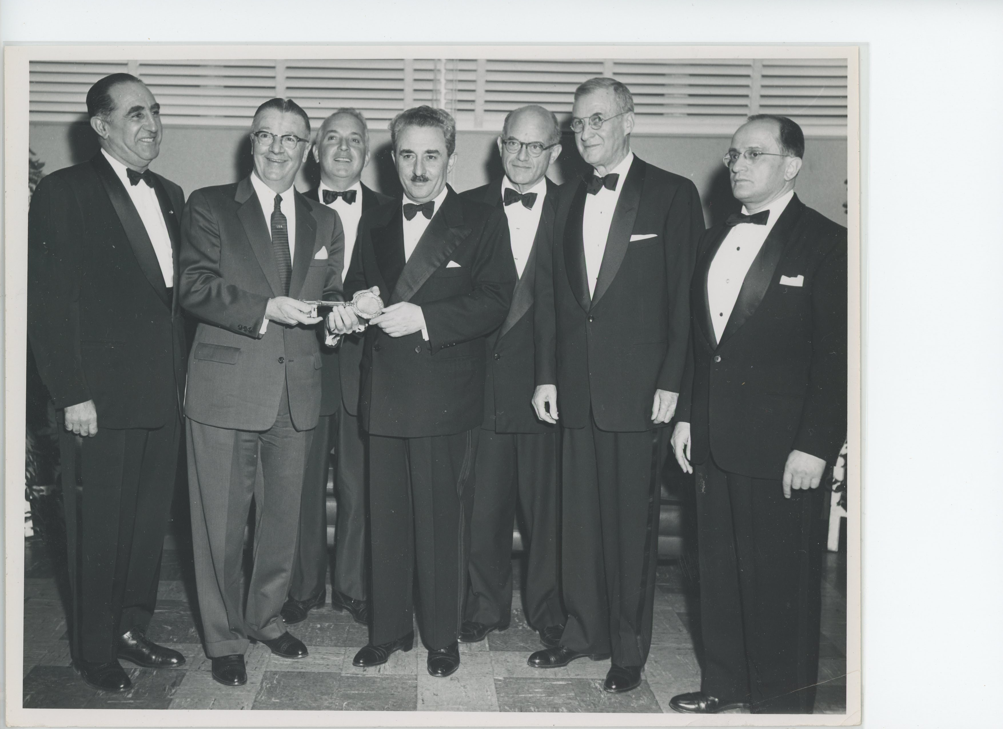 Israeli bond dinner, November 21, 1955