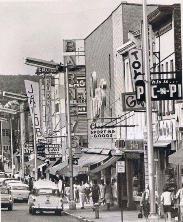 Downtown Paterson late 50's early 60's