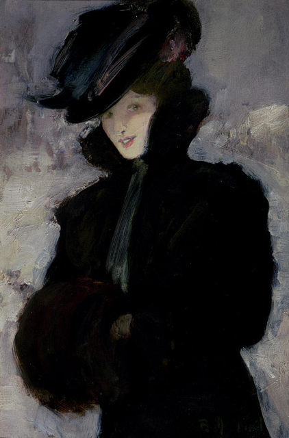 Painting by Bessie MacNicol