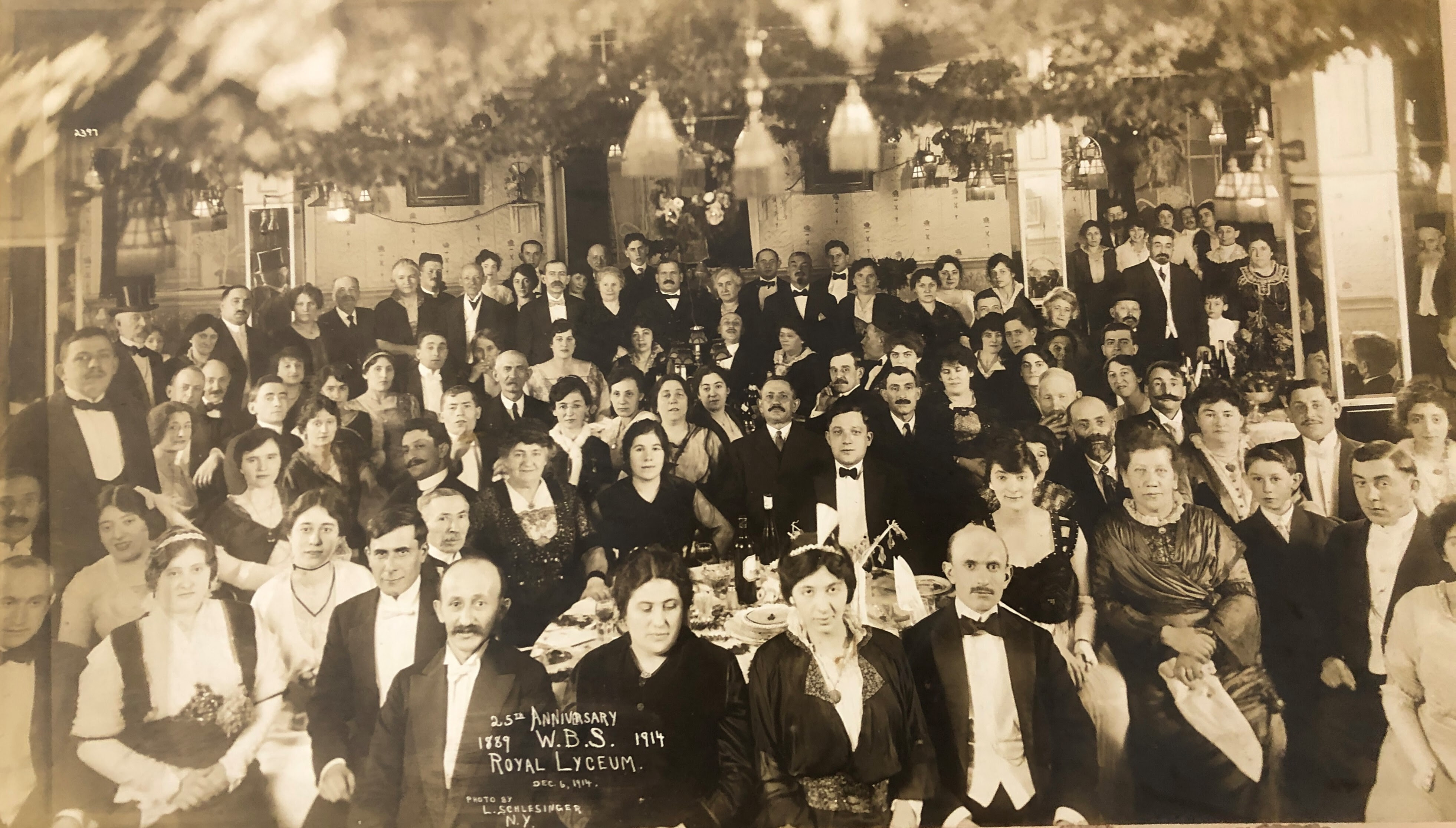 Royal Lyceum 25th Anniversary, Dec 6, 1914