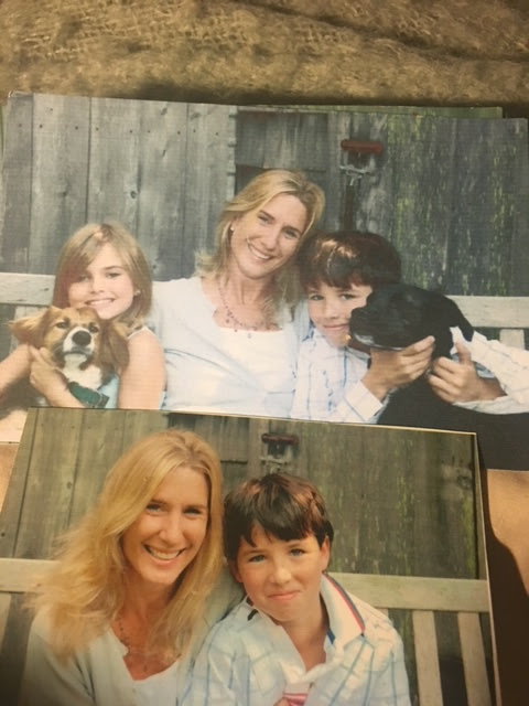 My daughter Lizzie and grandchildren