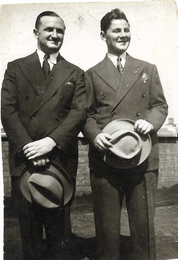 Emanuel (Manny) Yudman, Bernard Yudman, Paterson NJ, c.1938