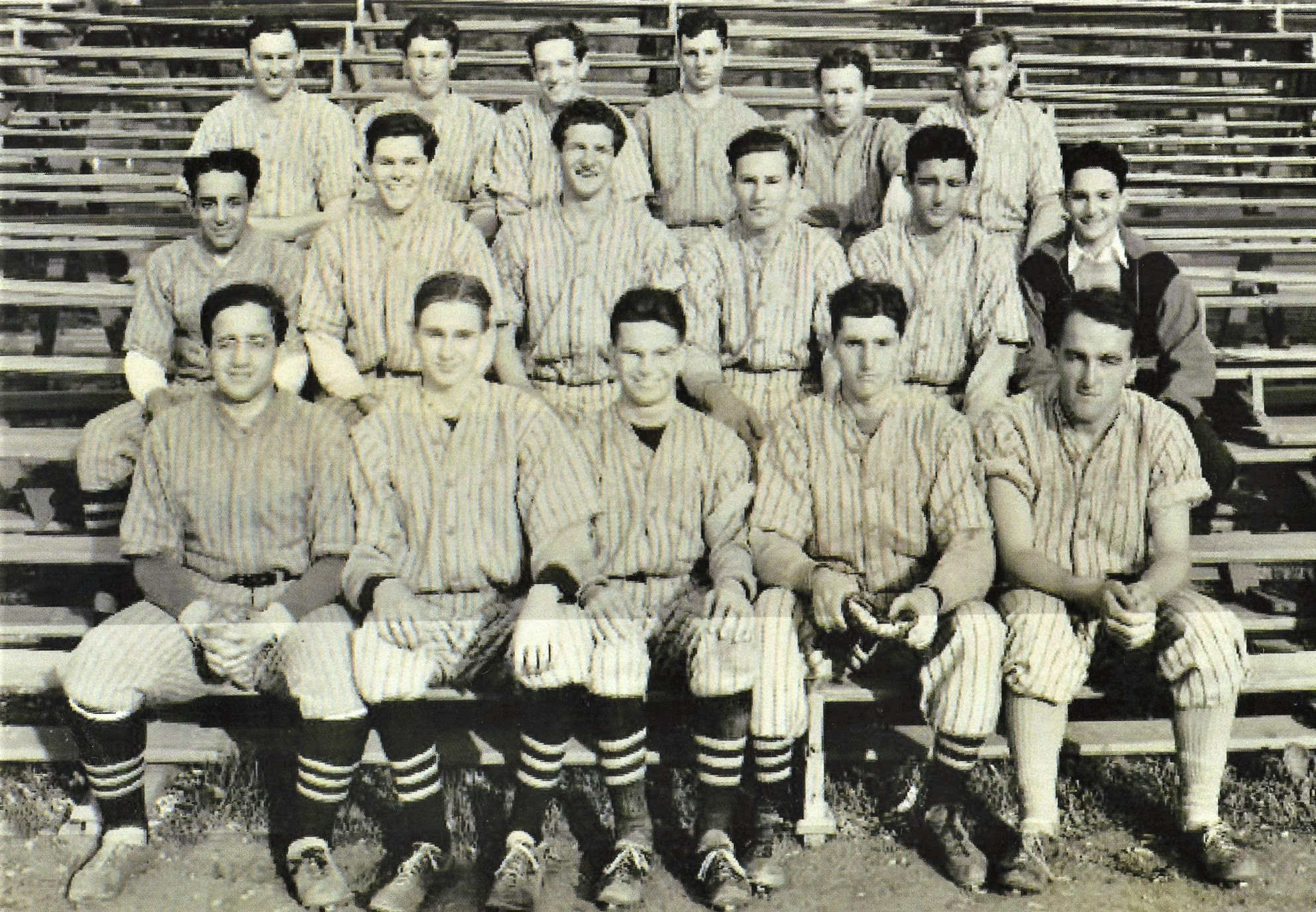 Paterson State Teachers College, 1939 baseball team, Morris Pressman, Lou Sirota
