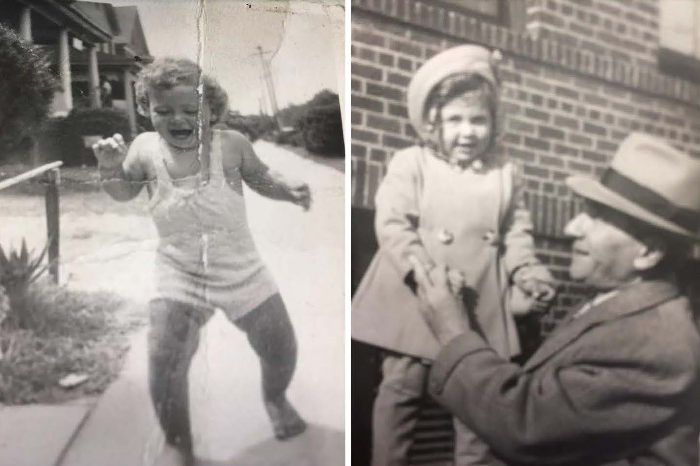 Judi Schuchman and grandfather Joseph Schuchman