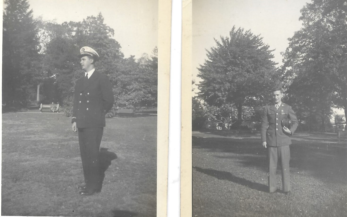 Murray Greene Naval Officer and Bill Guttenberg