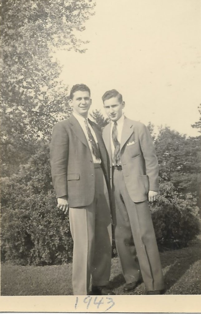 Murray Greene and friend
