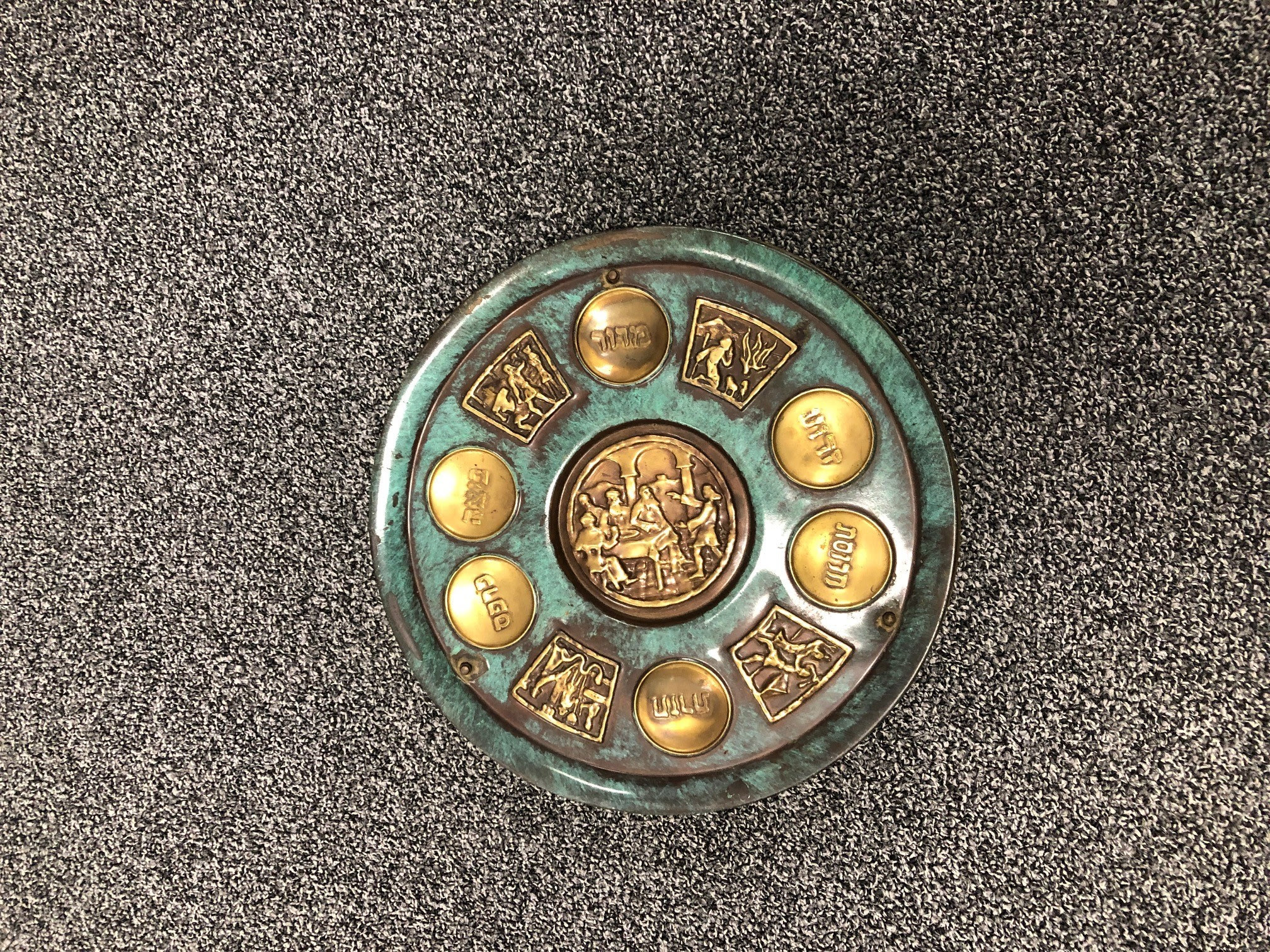 Passover seder plate