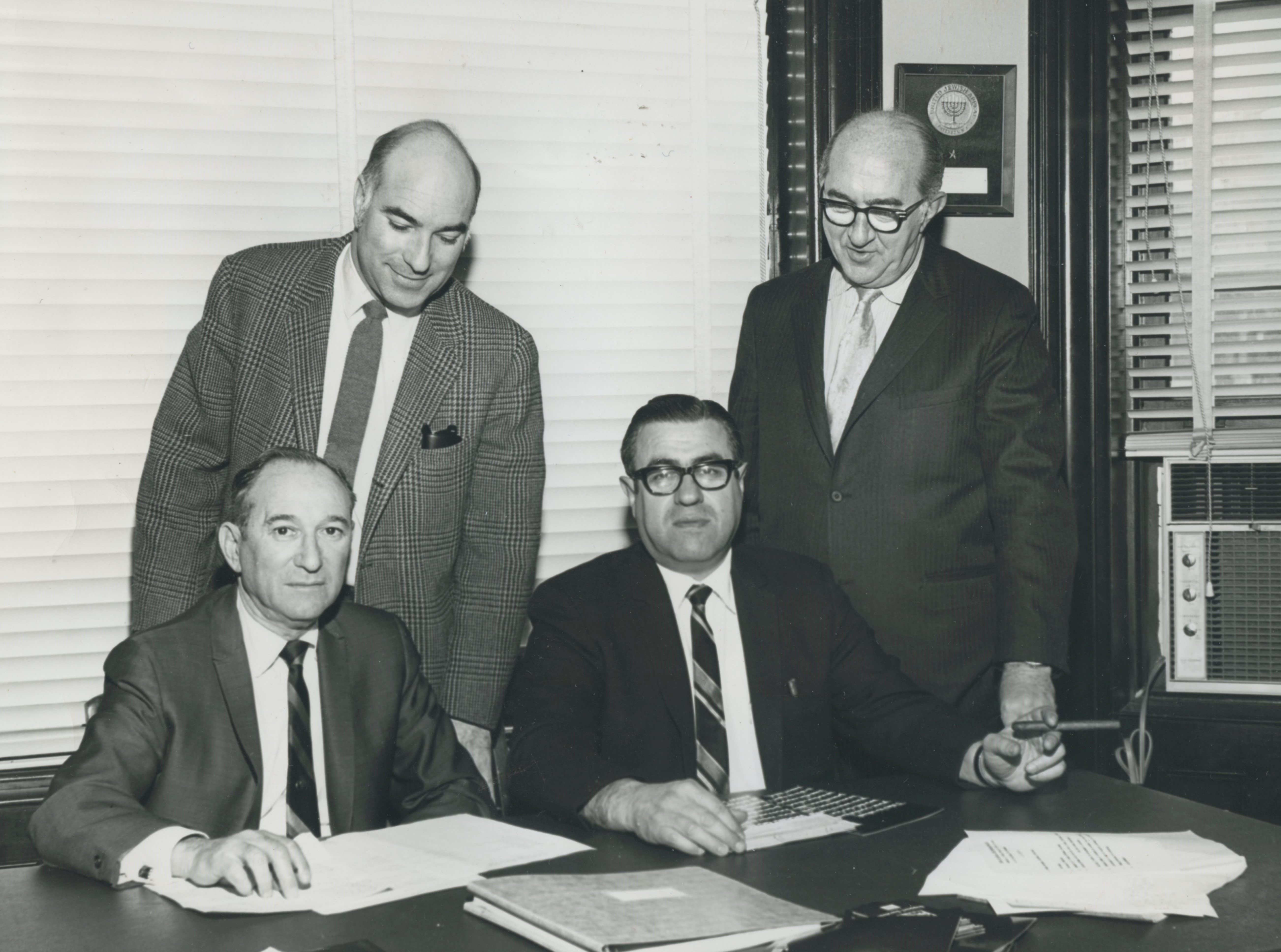 UJA Metro Division, Northern New Jersey, 1969, Johnny Berkman, Norman Zelnick, Gilbert Dorfman, Gerrard Berman