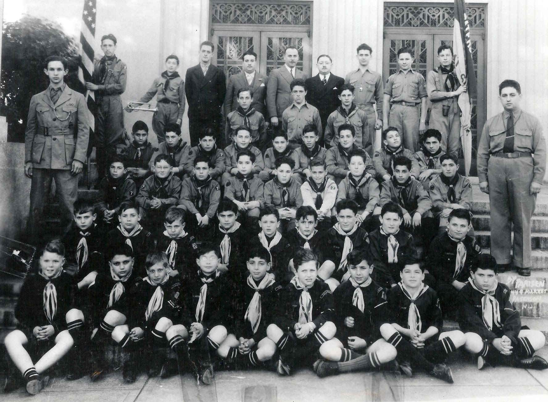 Boy Scout Troop 7, 1937