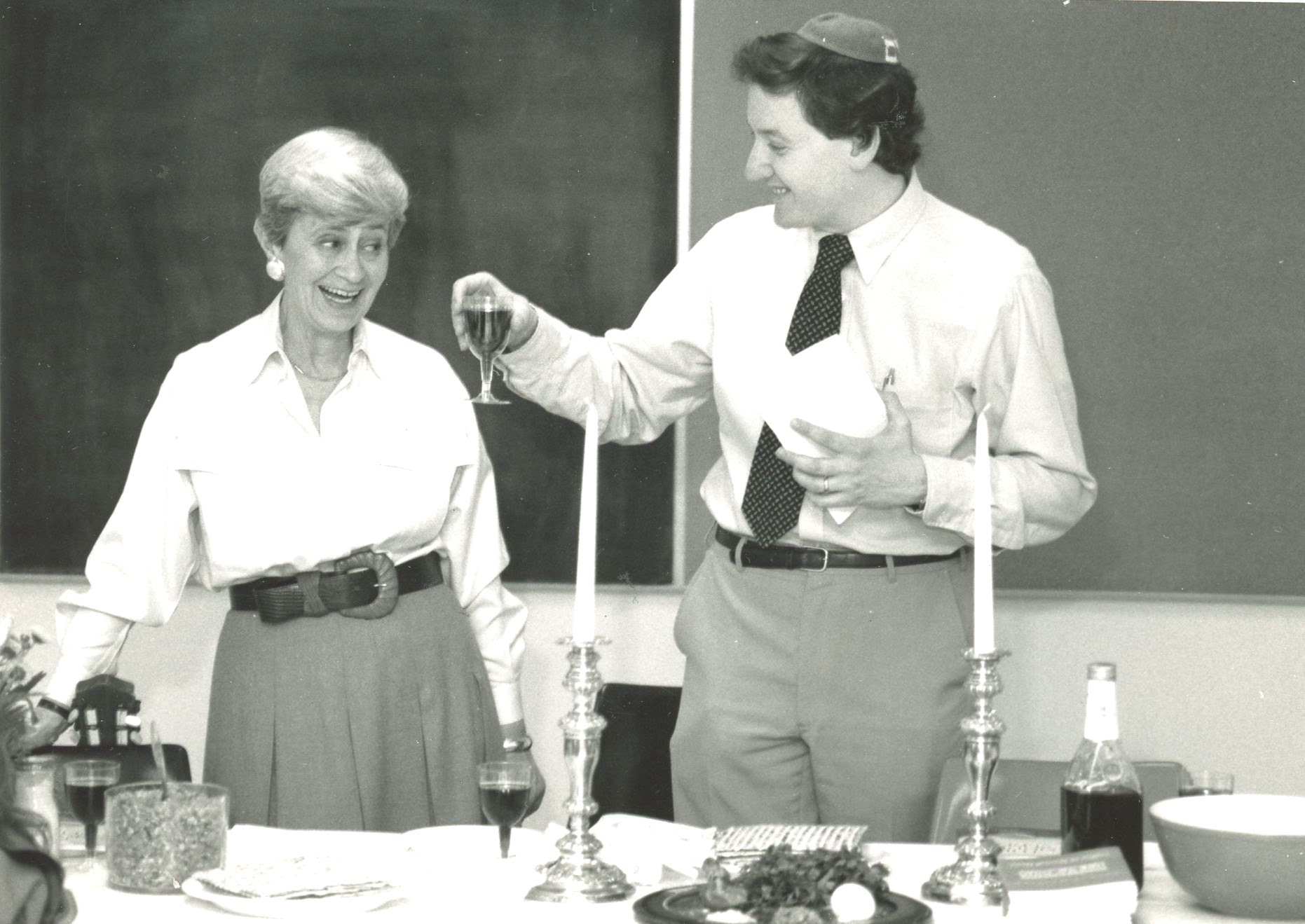 Cantor Lieberman & Kitty Breslow