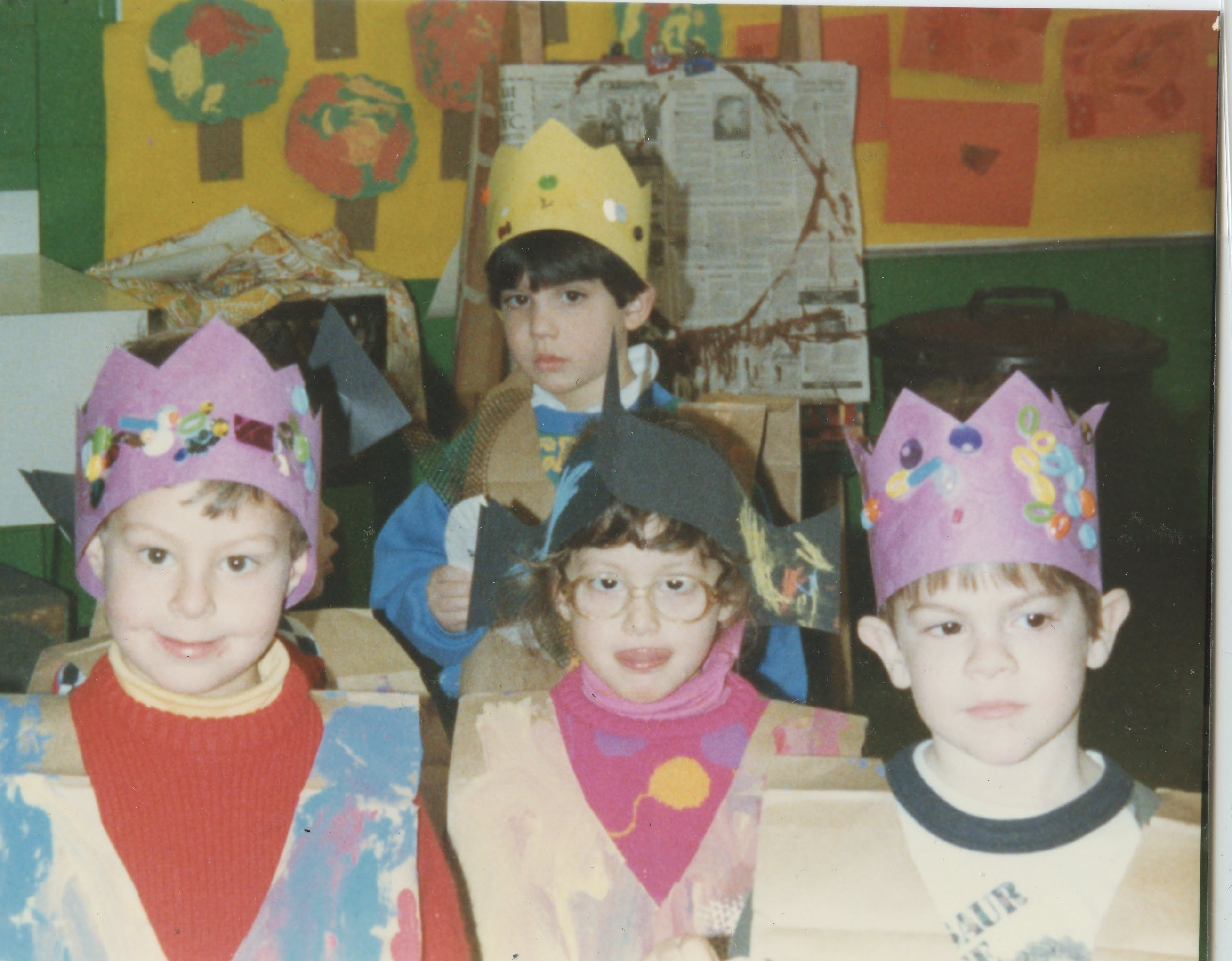 Children at Purim Carnival