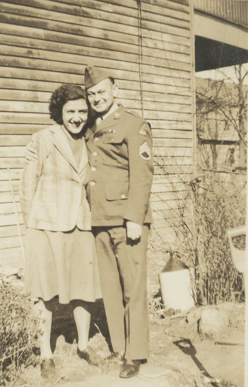 Mildred and Sergeant Lew Gutin