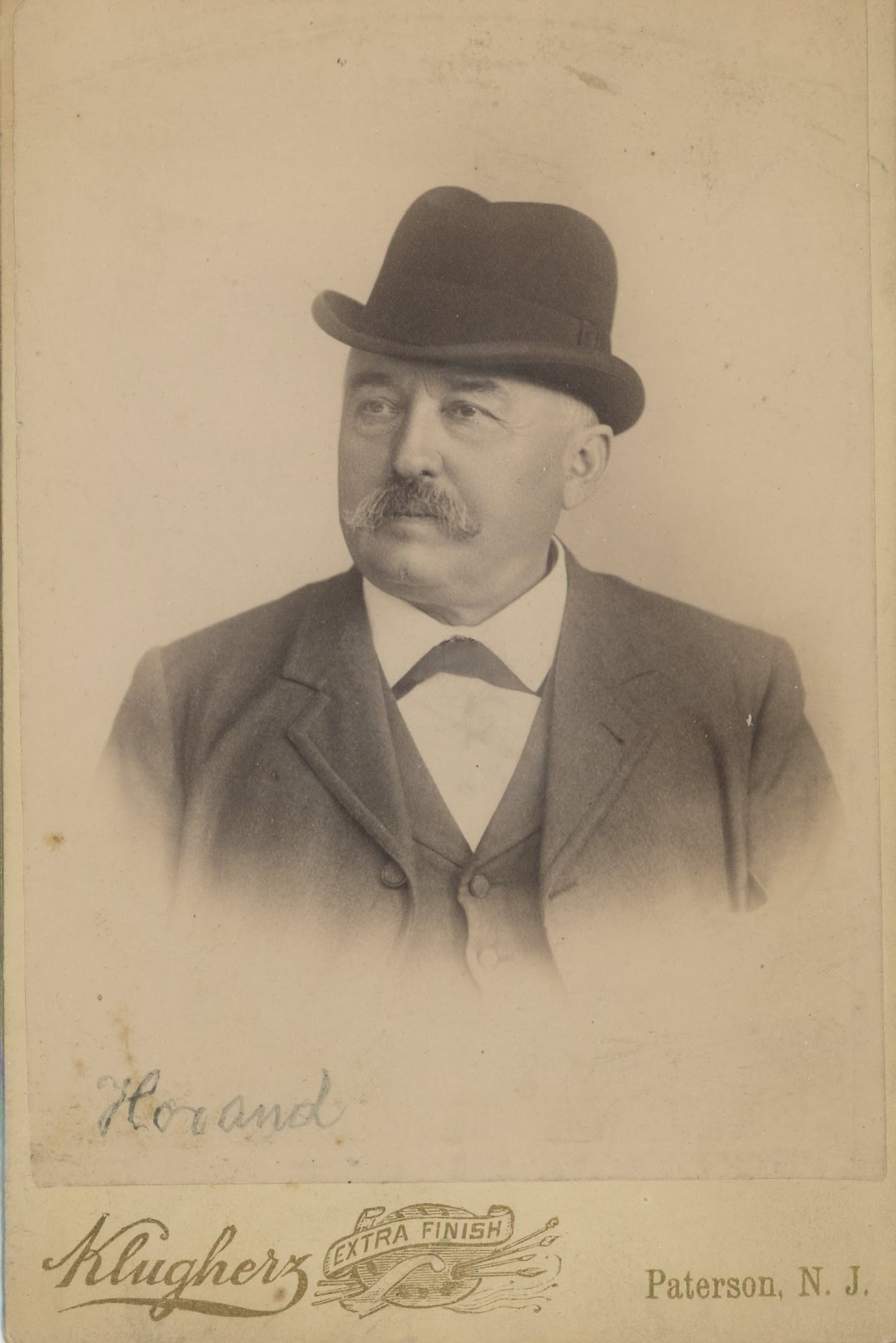 Unidentified gentleman wearing hat