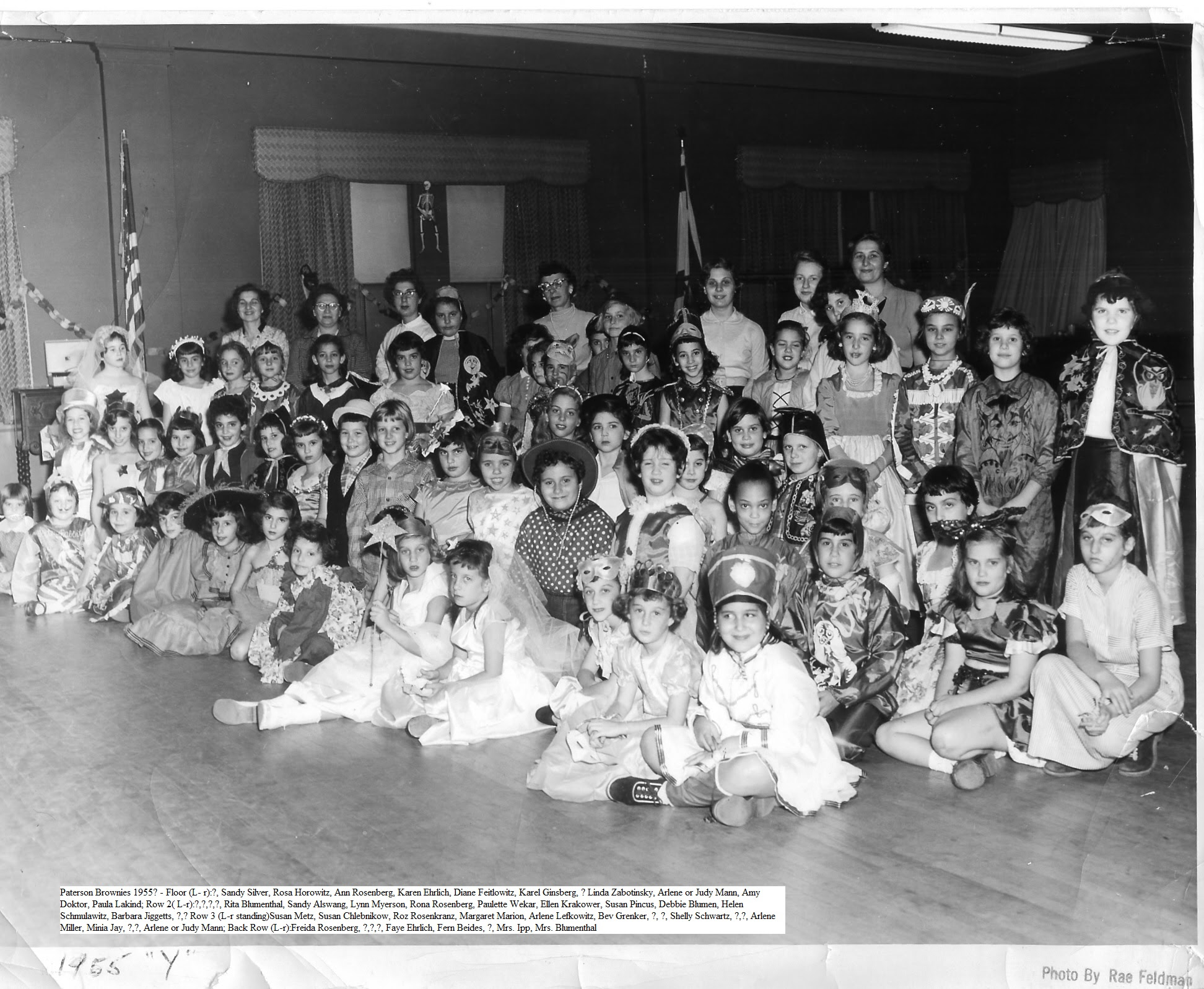 1957 Girl Scout Troop