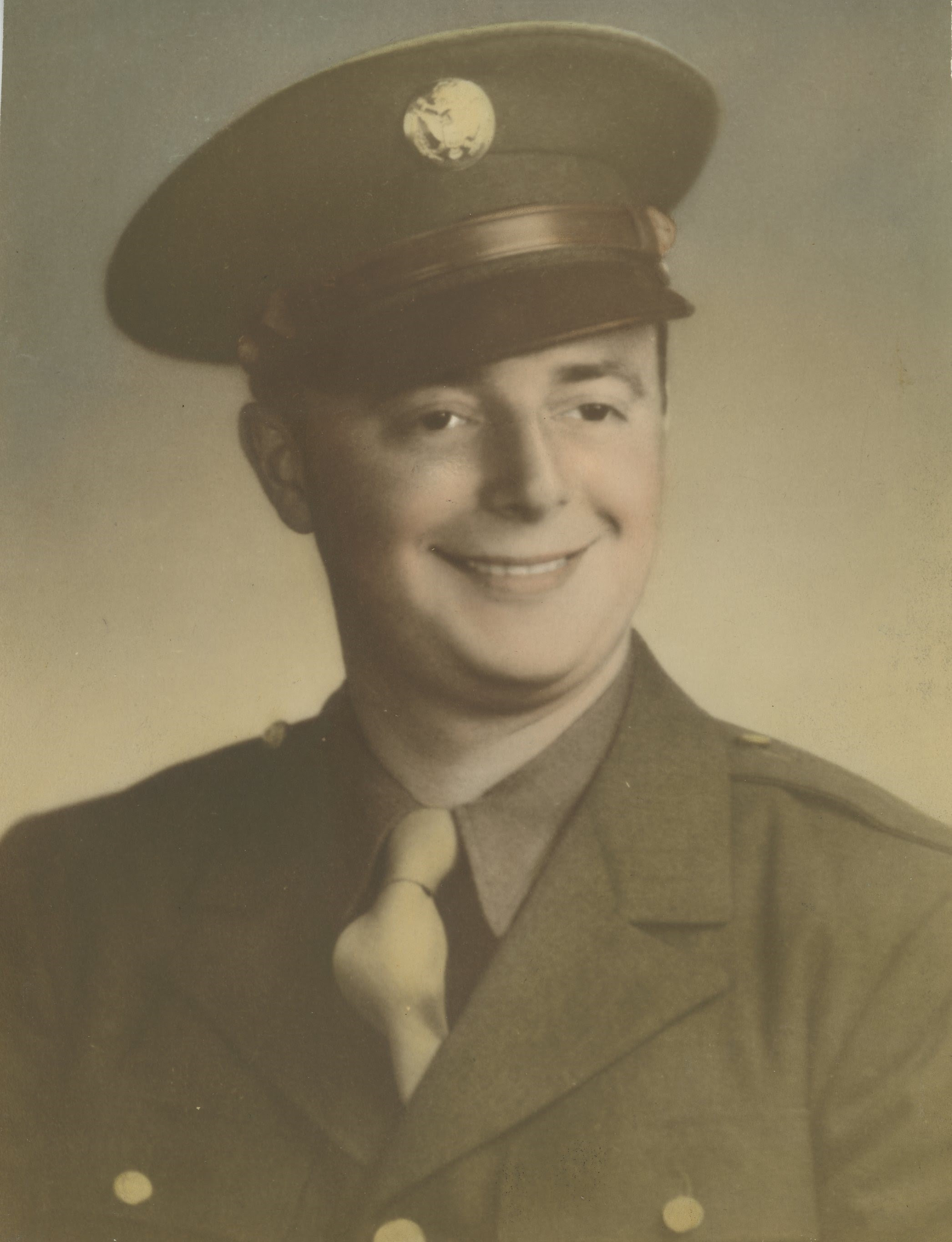 Harold Shiffman in uniform, 1942