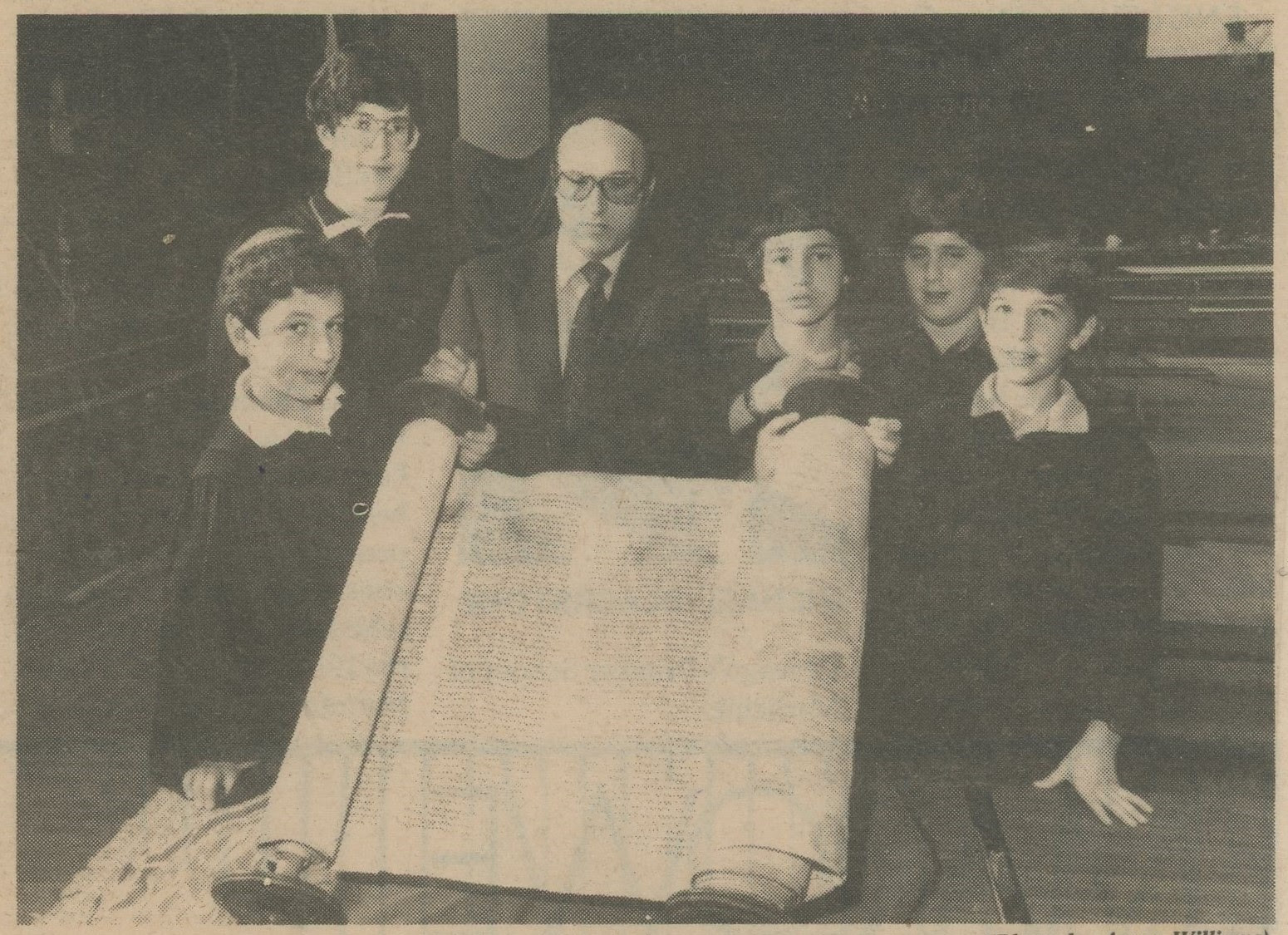 Holocaust Torah dedication Paramus Yavneh Academy