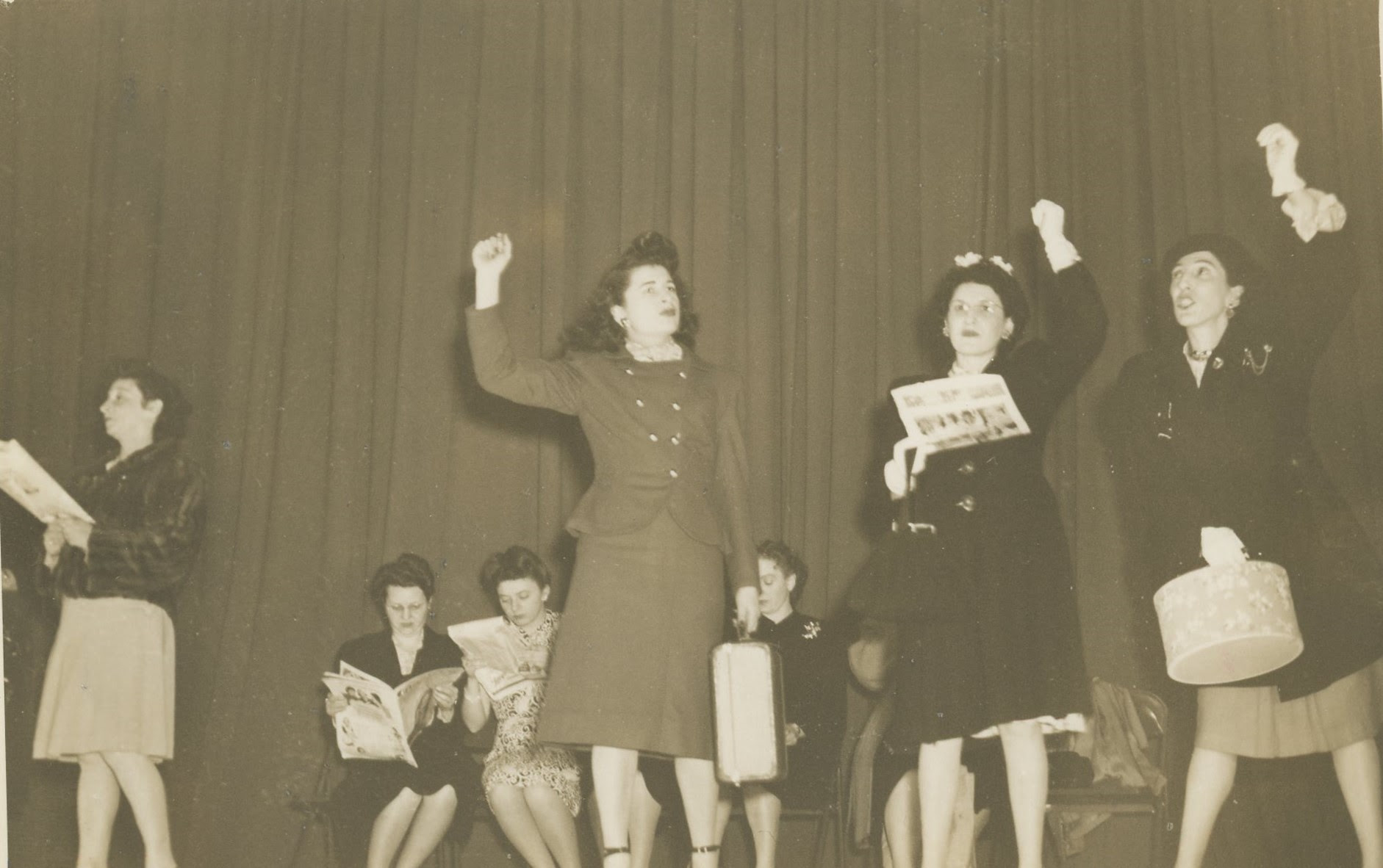 Paterson Y parents' group skit 1945