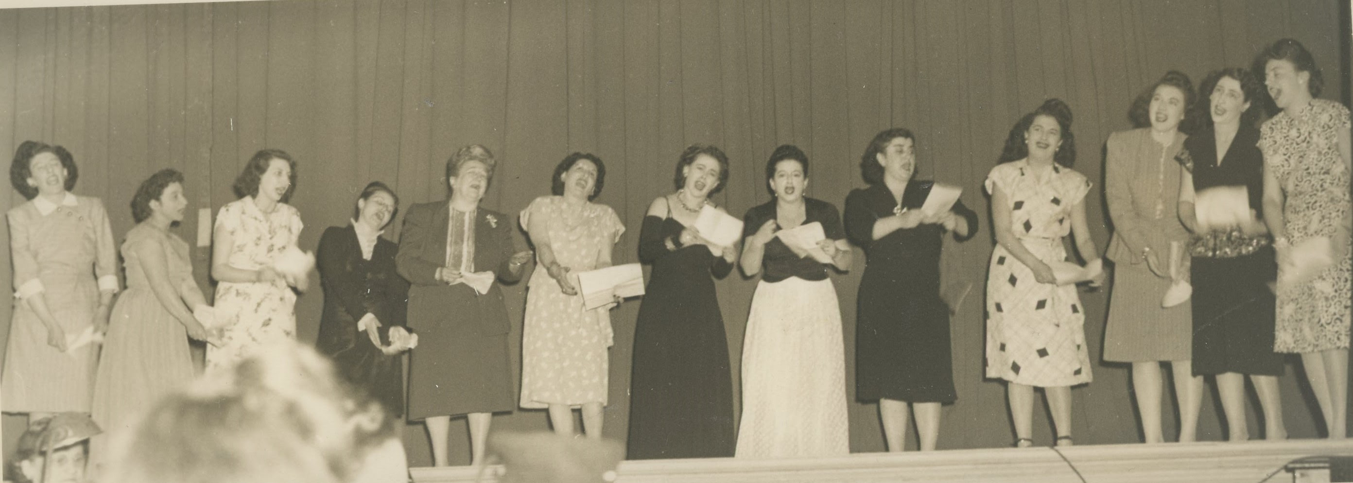 Paterson Y parents' group skit 1947