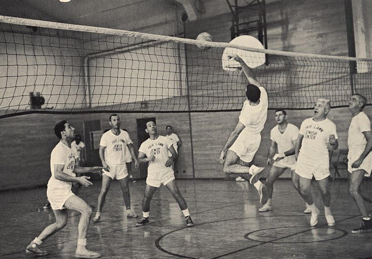 Sunday morning volleyball game.2