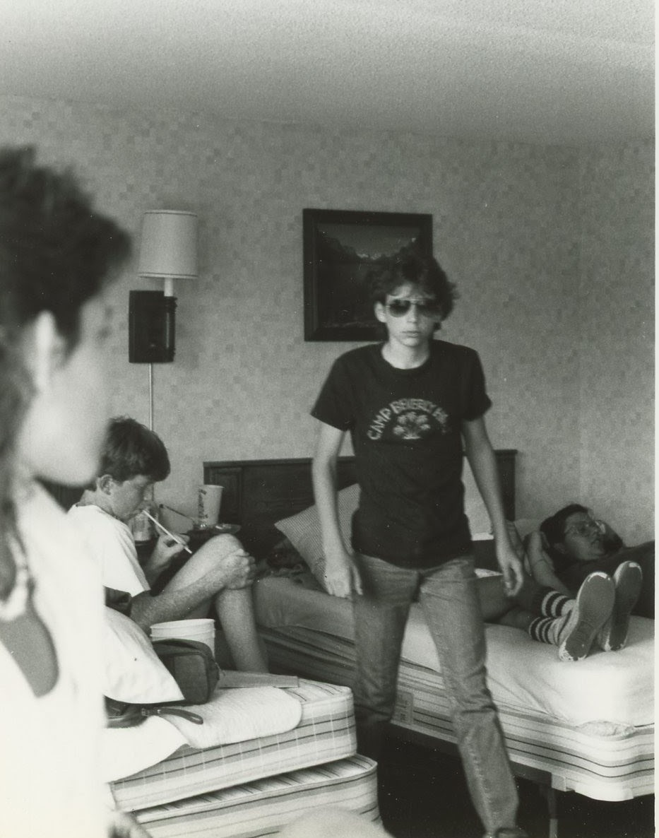 Teen Trail kids in hotel room