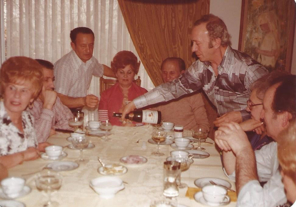 Northern New Jersey, Thanksgiving photo, Abe Citrin, Dora Citrin, Irving Blau, Herman Goldman, Abe Peck