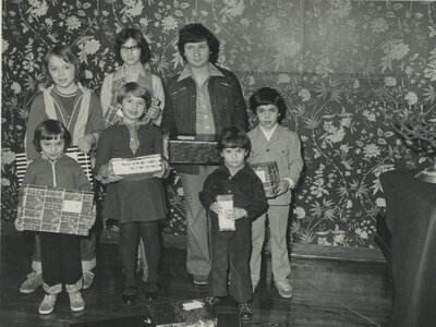 Hanukkah being celebrated at the Jewish Family Services
