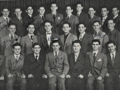 Names written on photo