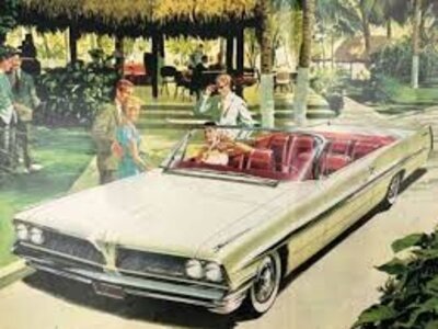 1961 Pontiac Bonneville convertible