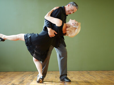 Judith dancing her feet off