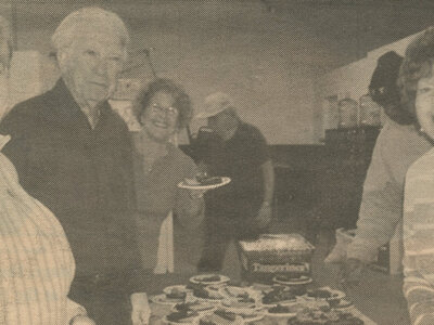 Thanksgiving dinner, Orchard Street homeless shelter, Hackensack NJ, 2007, Roz Altman, Steve Holden, Rena Rabinowitz, Arline Holden