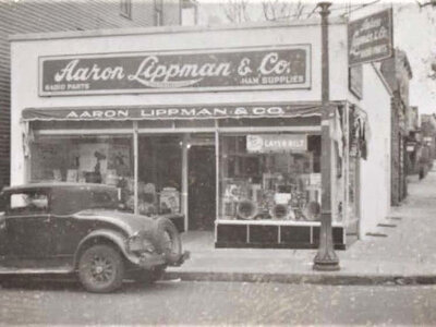 Aaron Lippman & Co Radio and Ham Radio Parts, 79 Bridge Street, Paterson NJ