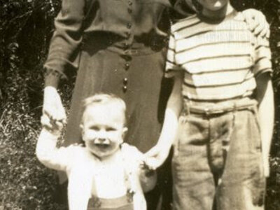 Stella Mann, Sam Mann, David Mann, 1943, Northern New Jersey