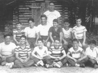 Camp Veritans, Northern New Jersey, The Spartans, Moe Liss, Howard Scheikowitz, Charlie Oksenberg, Marv Newman, Mel Druin, Lipton, Leonard Schimsack, George Margolis, Gerry Berkowitz, Irwin Harelick, 1951