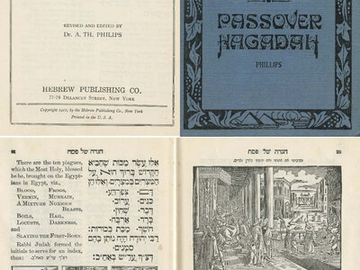 Hebrew Publishing Co., 77-79 Delancey St, New York NY, Dr. A. Th. Phillips