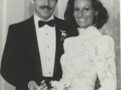 Barry & Laurie Goldman Wedding Day