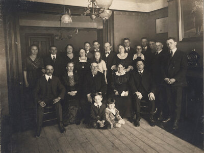 Northern New Jersey, Shoobs Family portrait, Rita Bloomfield Levin Collection