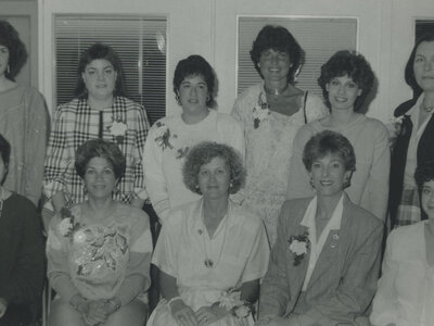 Paterson New Jersey Hadassah Chapter, Ruth Cole, Adrienne Solomon, Phyllis Becker, Margorie Immerman, Susie Goldstein, Arlene Davidson, Debbie Omansky